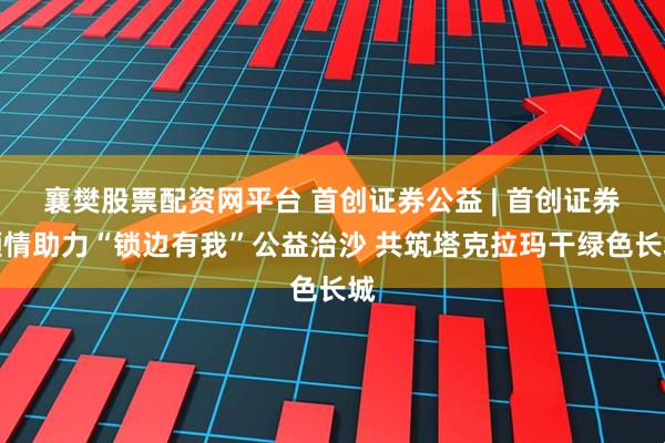 襄樊股票配资网平台 首创证券公益 | 首创证券倾情助力“锁边有我”公益治沙 共筑塔克拉玛干绿色长城